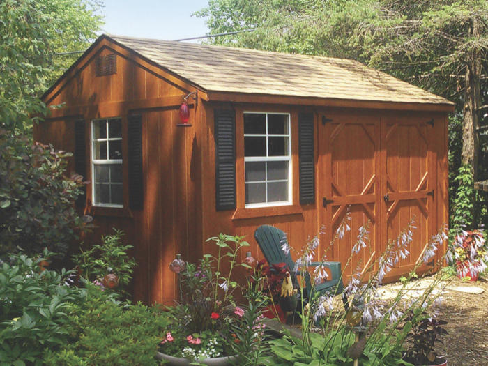 Garden Shed with Double Doors