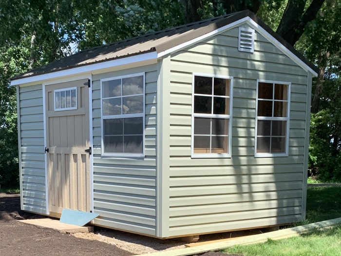 Custom Garden Shed Side View