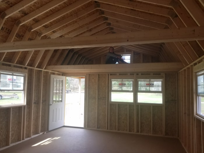 Lofted Cabin Interior