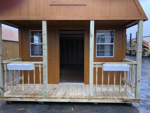 Lofted Garden Shed