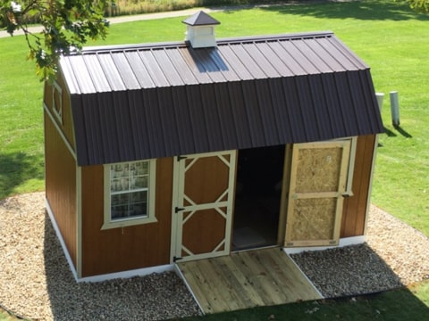 Lofted Garden Shed