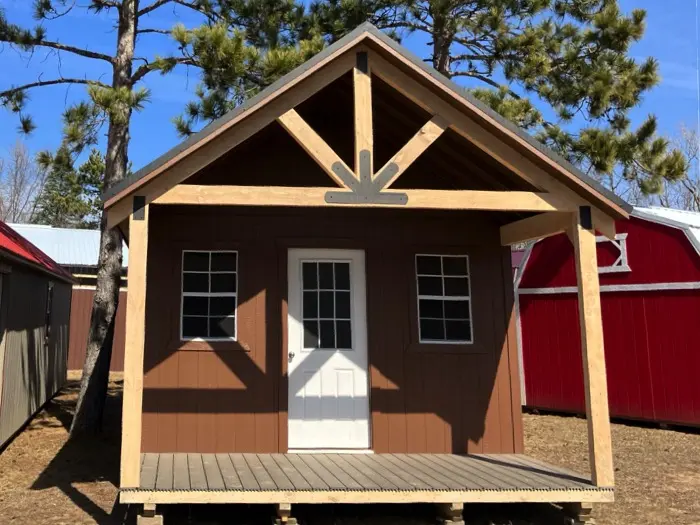 White Painted Cabin