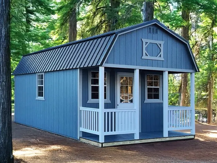 cottage look lofted cabin