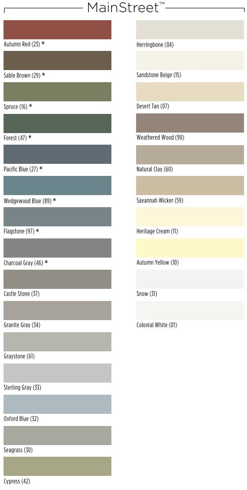 color chart